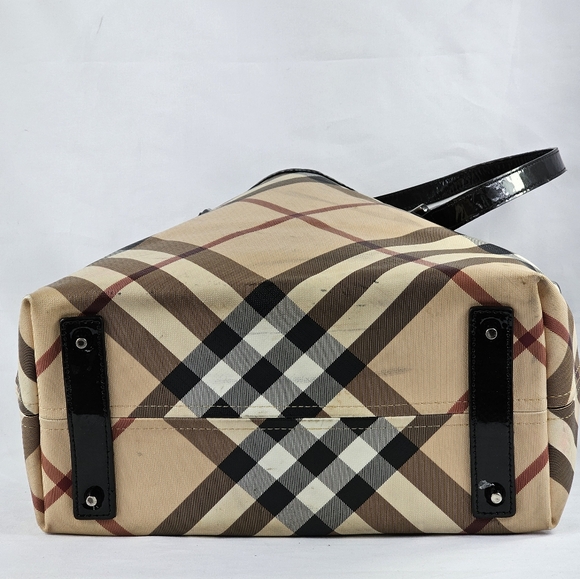 BURBERRY Nova Check Tote Bag - Picture 6 of 10